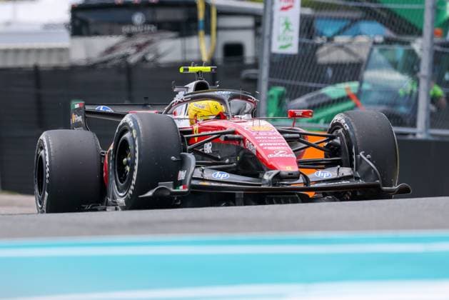 Lewis Hamilton (Scuderia Ferrari HP 44), Grosser Preis von Miami, Motorsport, Herren, Formel 1, Freies Training, 01.05.2026 Miami Florida USA