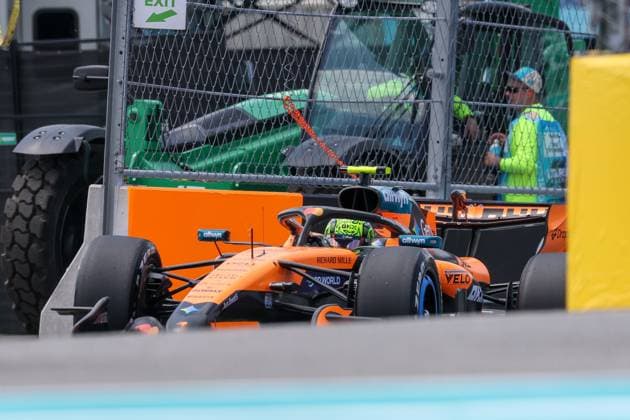 Lando Norris (McLaren Formula 1 Team 1), Grosser Preis von Miami, Motorsport, Herren, Formel 1, Freies Training, 01.05.2026 Miami Florida USA