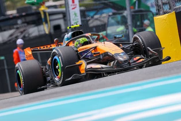 Lando Norris (McLaren Formula 1 Team 1), Grosser Preis von Miami, Motorsport, Herren, Formel 1, Freies Training, 01.05.2026 Miami Florida USA