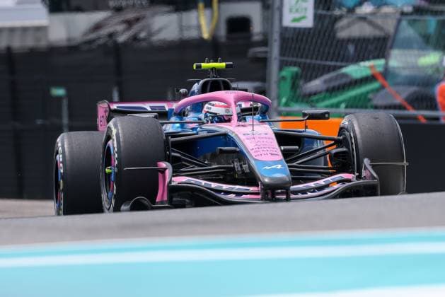 Franco Colapinto (BWT Alpine 43), Grosser Preis von Miami, Motorsport, Herren, Formel 1, Freies Training, 01.05.2026 Miami Florida USA