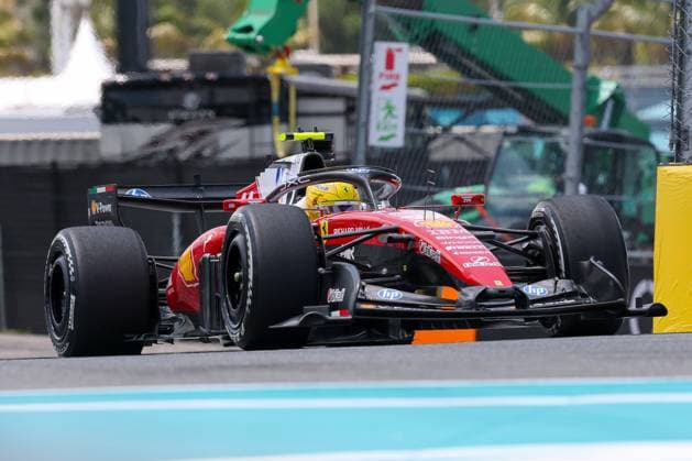 Lewis Hamilton (Scuderia Ferrari HP 44), Grosser Preis von Miami, Motorsport, Herren, Formel 1, Freies Training, 01.05.2026 Miami Florida USA