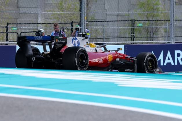 Lewis Hamilton (Scuderia Ferrari HP 44), Grosser Preis von Miami, Motorsport, Herren, Formel 1, Freies Training, 01.05.2026 Miami Florida USA