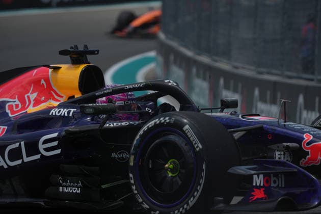 Formula 1 Crypto.com Miami Grand Prix 2026 01.05.2026, Miami International Autodrome, Miami, Formula 1 Crypto.com Miami Grand Prix 2026 ,im Bild Max Verstappen (NLD), Oracle Red Bull Racing