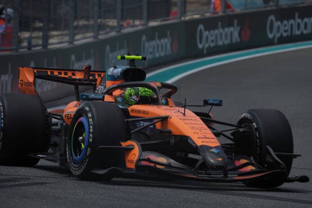 Formula 1 Crypto.com Miami Grand Prix 2026 01.05.2026, Miami International Autodrome, Miami, Formula 1 Crypto.com Miami Grand Prix 2026 ,im Bild Lando Norris (GBR), McLaren Mastercard F1 Team
