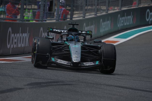 Formula 1 Crypto.com Miami Grand Prix 2026 01.05.2026, Miami International Autodrome, Miami, Formula 1 Crypto.com Miami Grand Prix 2026 ,im Bild George Russell (GBR), Mercedes-AMG Petronas Formula One Team