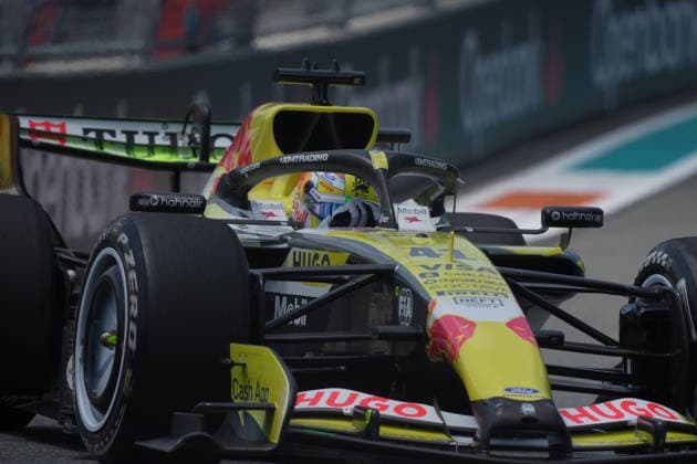 Formula 1 Crypto.com Miami Grand Prix 2026 01.05.2026, Miami International Autodrome, Miami, Formula 1 Crypto.com Miami Grand Prix 2026 ,im Bild Arvid Lindblad (GBR), Visa Cash App Racing Bulls Formula One Team