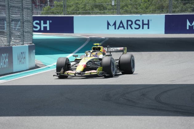 01.05.2026, Miami International Autodrome, Miami, Formula 1 Crypto.com Miami Grand Prix 2026 ,im Bild Liam Lawson (NZL), Visa Cash App Racing Bulls Formula One Team (Photo by Hasan Bratic DeFodi Images) -