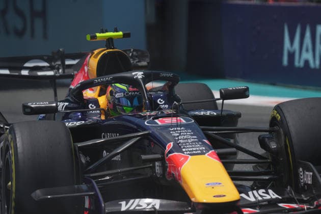 01.05.2026, Miami International Autodrome, Miami, Formula 1 Crypto.com Miami Grand Prix 2026 ,im Bild Isack Hadjar (FRA), Oracle Red Bull Racing (Photo by Hasan Bratic DeFodi Images) -
