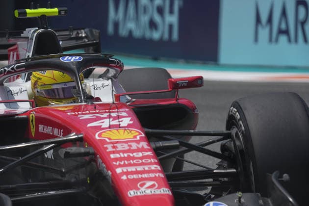 01.05.2026, Miami International Autodrome, Miami, Formula 1 Crypto.com Miami Grand Prix 2026 ,im Bild Lewis Hamilton (GBR), Scuderia Ferrari HP (Photo by Hasan Bratic DeFodi Images) -