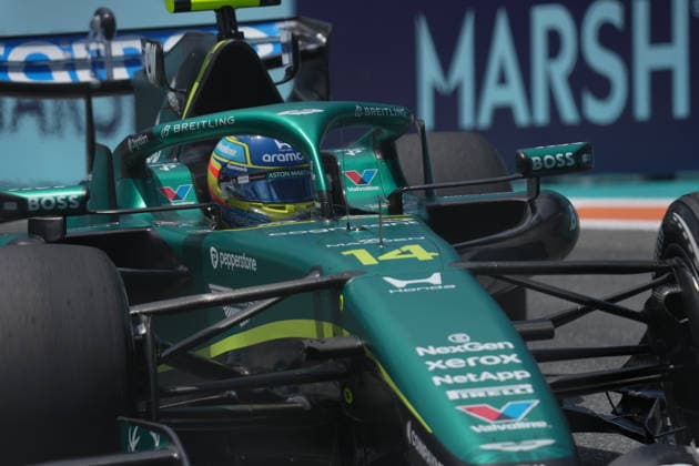 01.05.2026, Miami International Autodrome, Miami, Formula 1 Crypto.com Miami Grand Prix 2026 ,im Bild Fernando Alonso (ESP), Aston Martin Aramco Formula One Team (Photo by Hasan Bratic DeFodi Images) -