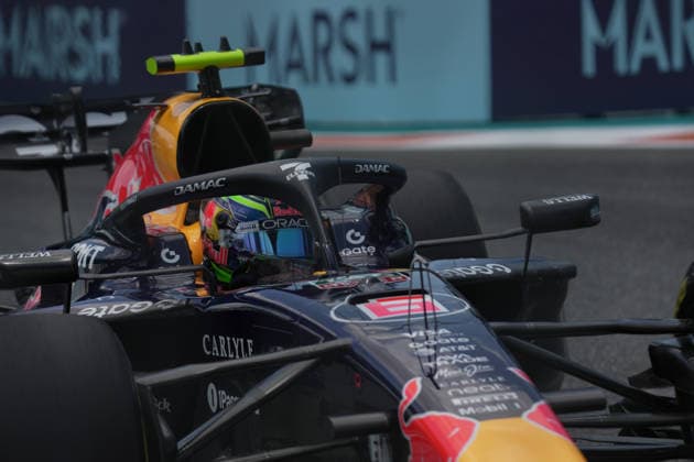 01.05.2026, Miami International Autodrome, Miami, Formula 1 Crypto.com Miami Grand Prix 2026 ,im Bild Isack Hadjar (FRA), Oracle Red Bull Racing (Photo by Hasan Bratic DeFodi Images) -