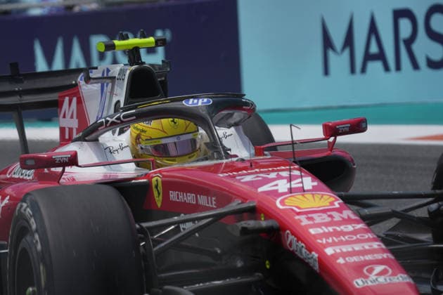 01.05.2026, Miami International Autodrome, Miami, Formula 1 Crypto.com Miami Grand Prix 2026 ,im Bild Lewis Hamilton (GBR), Scuderia Ferrari HP (Photo by Hasan Bratic DeFodi Images) -