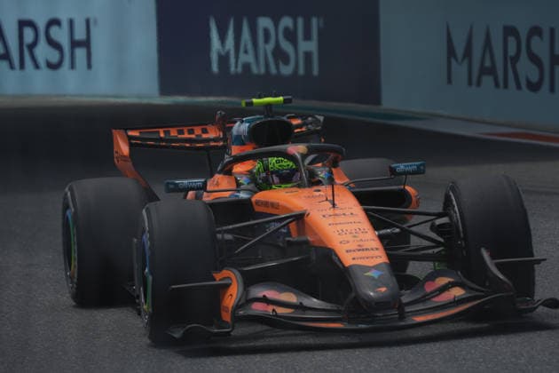 01.05.2026, Miami International Autodrome, Miami, Formula 1 Crypto.com Miami Grand Prix 2026 ,im Bild Lando Norris (GBR), McLaren Mastercard F1 Team (Photo by Hasan Bratic DeFodi Images) -