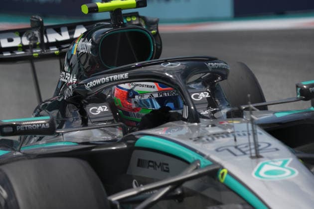 01.05.2026, Miami International Autodrome, Miami, Formula 1 Crypto.com Miami Grand Prix 2026 ,im Bild Andrea Kimi Antonelli (ITA), Mercedes-AMG Petronas Formula One Team (Photo by Hasan Bratic DeFodi Images) -