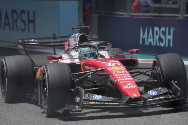 01.05.2026, Miami International Autodrome, Miami, Formula 1 Crypto.com Miami Grand Prix 2026 ,im Bild Charles Leclerc (MCO), Scuderia Ferrari HP (Photo by Hasan Bratic DeFodi Images) -