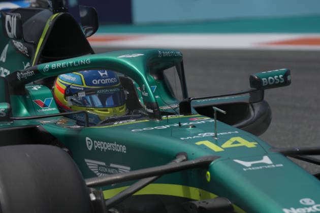 01.05.2026, Miami International Autodrome, Miami, Formula 1 Crypto.com Miami Grand Prix 2026 ,im Bild Fernando Alonso (ESP), Aston Martin Aramco Formula One Team (Photo by Hasan Bratic DeFodi Images) -