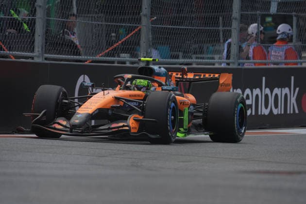 01.05.2026, Miami International Autodrome, Miami, Formula 1 Crypto.com Miami Grand Prix 2026 ,im Bild Lando Norris (GBR), McLaren Mastercard F1 Team (Photo by Hasan Bratic DeFodi Images) -