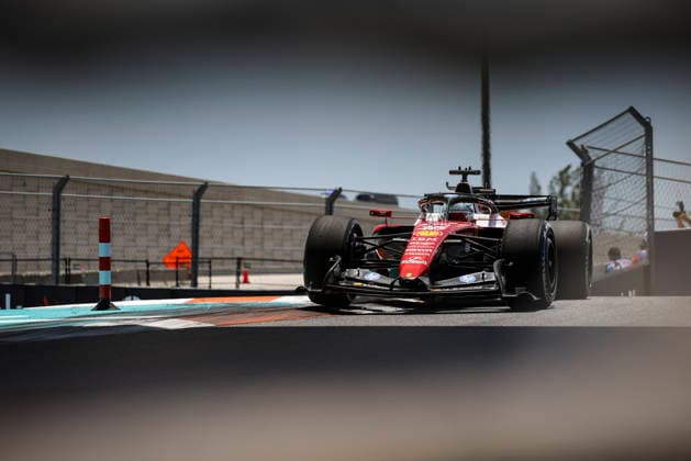 F1 - MIAMI GRAND PRIX 2026 16 LECLERC Charles (mco), Scuderia Ferrari SF-26, action during the Formula 1 Miami Grand Prix 2026, 4th round of the 2026 Formula One World Championship, WM, Weltmeisterschaft from May 1 to 3, 2026 on the Miami International Autodrome, in Miami Gardens, USA - Miami GardensUnited States  Copyright: xXavixBonillax