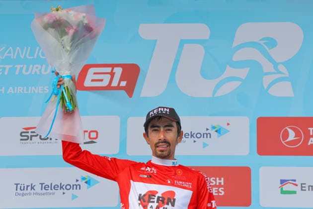 The 61st Presidential Cycling Tour of Turkiye (TUR 2026) has officially begun, starting with its opening stage in the coastal town of Cesme, Izmir. Held under the auspices of the Presidency of the Republic of Türkiye, this prestigious UCI ProSeries race brings together 23 teams and 161 world-class cyclists to compete over eight days, from April 26 to May 3, 2026...The 2026 edition unfolds across routes showcasing some of Türkiye s most striking landscapes. Starting in Cesme, the race follows the Aegean and Mediterranean coastlines, covering stages through Antalya and the southern shores before concluding in the capital, Ankara. Beyond sporting competition, the tour plays a key role in promoting Türkiye s natural and cultural richness on a global stage..This year, the race consists of 8 stages covering approximately 1,200 kilometers. Nearly 20 teams and over 150 riders from around the world are competing, under the coordination of the Turkish Cycling Federation..With the first three stages completed, the pace in the peloton has intensified and the general classification has begun to take shape. Sprint finishes and technically demanding routes have stood out, with the third stage drawing attention for its high tempo and dramatic finale..The third stage of the 61st Presidential Cycling Tour of Türkiye (TUR 2026) was won by Colombian rider Ivan Ramiro Sosa of Equipo Kern Pharma. Covering the 132.7-kilometer Marmaris-Kıran route, Sosa finished in 3 hours, 40 minutes, and 25 seconds. In the summit finish, Australian rider Sebastian Berwick of Caja Rural-Seguros RGA placed second, while French rider Nicolas Breuillard of TotalEnergies finished third..As the race progresses, challenging climbs and critical time gaps are expected to further heighten the excitement. The tour continues to deliver a compelling blend of elite competition and global vis Copyright: RizaxOzel 19081528