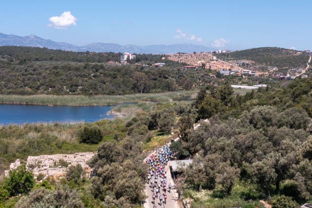 The 61st Presidential Cycling Tour of Turkiye (TUR 2026) has officially begun, starting with its opening stage in the coastal town of Cesme, Izmir. Held under the auspices of the Presidency of the Republic of Türkiye, this prestigious UCI ProSeries race brings together 23 teams and 161 world-class cyclists to compete over eight days, from April 26 to May 3, 2026...The 2026 edition unfolds across routes showcasing some of Türkiye s most striking landscapes. Starting in Cesme, the race follows the Aegean and Mediterranean coastlines, covering stages through Antalya and the southern shores before concluding in the capital, Ankara. Beyond sporting competition, the tour plays a key role in promoting Türkiye s natural and cultural richness on a global stage..This year, the race consists of 8 stages covering approximately 1,200 kilometers. Nearly 20 teams and over 150 riders from around the world are competing, under the coordination of the Turkish Cycling Federation..With the first three stages completed, the pace in the peloton has intensified and the general classification has begun to take shape. Sprint finishes and technically demanding routes have stood out, with the third stage drawing attention for its high tempo and dramatic finale..The third stage of the 61st Presidential Cycling Tour of Türkiye (TUR 2026) was won by Colombian rider Ivan Ramiro Sosa of Equipo Kern Pharma. Covering the 132.7-kilometer Marmaris-Kıran route, Sosa finished in 3 hours, 40 minutes, and 25 seconds. In the summit finish, Australian rider Sebastian Berwick of Caja Rural-Seguros RGA placed second, while French rider Nicolas Breuillard of TotalEnergies finished third..As the race progresses, challenging climbs and critical time gaps are expected to further heighten the excitement. The tour continues to deliver a compelling blend of elite competition and global vis Copyright: RizaxOzel 19081538