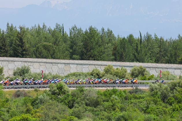 The 61st Presidential Cycling Tour of Turkiye (TUR 2026) has officially begun, starting with its opening stage in the coastal town of Cesme, Izmir. Held under the auspices of the Presidency of the Republic of Türkiye, this prestigious UCI ProSeries race brings together 23 teams and 161 world-class cyclists to compete over eight days, from April 26 to May 3, 2026...The 2026 edition unfolds across routes showcasing some of Türkiye s most striking landscapes. Starting in Cesme, the race follows the Aegean and Mediterranean coastlines, covering stages through Antalya and the southern shores before concluding in the capital, Ankara. Beyond sporting competition, the tour plays a key role in promoting Türkiye s natural and cultural richness on a global stage..This year, the race consists of 8 stages covering approximately 1,200 kilometers. Nearly 20 teams and over 150 riders from around the world are competing, under the coordination of the Turkish Cycling Federation..With the first three stages completed, the pace in the peloton has intensified and the general classification has begun to take shape. Sprint finishes and technically demanding routes have stood out, with the third stage drawing attention for its high tempo and dramatic finale..The third stage of the 61st Presidential Cycling Tour of Türkiye (TUR 2026) was won by Colombian rider Ivan Ramiro Sosa of Equipo Kern Pharma. Covering the 132.7-kilometer Marmaris-Kıran route, Sosa finished in 3 hours, 40 minutes, and 25 seconds. In the summit finish, Australian rider Sebastian Berwick of Caja Rural-Seguros RGA placed second, while French rider Nicolas Breuillard of TotalEnergies finished third..As the race progresses, challenging climbs and critical time gaps are expected to further heighten the excitement. The tour continues to deliver a compelling blend of elite competition and global vis Copyright: RizaxOzel 19081561