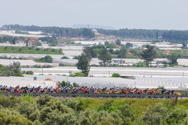 The 61st Presidential Cycling Tour of Turkiye (TUR 2026) has officially begun, starting with its opening stage in the coastal town of Cesme, Izmir. Held under the auspices of the Presidency of the Republic of Türkiye, this prestigious UCI ProSeries race brings together 23 teams and 161 world-class cyclists to compete over eight days, from April 26 to May 3, 2026...The 2026 edition unfolds across routes showcasing some of Türkiye s most striking landscapes. Starting in Cesme, the race follows the Aegean and Mediterranean coastlines, covering stages through Antalya and the southern shores before concluding in the capital, Ankara. Beyond sporting competition, the tour plays a key role in promoting Türkiye s natural and cultural richness on a global stage..This year, the race consists of 8 stages covering approximately 1,200 kilometers. Nearly 20 teams and over 150 riders from around the world are competing, under the coordination of the Turkish Cycling Federation..With the first three stages completed, the pace in the peloton has intensified and the general classification has begun to take shape. Sprint finishes and technically demanding routes have stood out, with the third stage drawing attention for its high tempo and dramatic finale..The third stage of the 61st Presidential Cycling Tour of Türkiye (TUR 2026) was won by Colombian rider Ivan Ramiro Sosa of Equipo Kern Pharma. Covering the 132.7-kilometer Marmaris-Kıran route, Sosa finished in 3 hours, 40 minutes, and 25 seconds. In the summit finish, Australian rider Sebastian Berwick of Caja Rural-Seguros RGA placed second, while French rider Nicolas Breuillard of TotalEnergies finished third..As the race progresses, challenging climbs and critical time gaps are expected to further heighten the excitement. The tour continues to deliver a compelling blend of elite competition and global vis Copyright: RizaxOzel 19081565