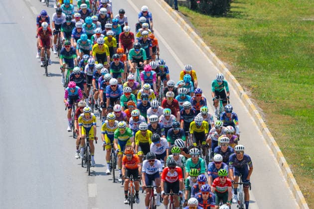 The 61st Presidential Cycling Tour of Turkiye (TUR 2026) has officially begun, starting with its opening stage in the coastal town of Cesme, Izmir. Held under the auspices of the Presidency of the Republic of Türkiye, this prestigious UCI ProSeries race brings together 23 teams and 161 world-class cyclists to compete over eight days, from April 26 to May 3, 2026...The 2026 edition unfolds across routes showcasing some of Türkiye s most striking landscapes. Starting in Cesme, the race follows the Aegean and Mediterranean coastlines, covering stages through Antalya and the southern shores before concluding in the capital, Ankara. Beyond sporting competition, the tour plays a key role in promoting Türkiye s natural and cultural richness on a global stage..This year, the race consists of 8 stages covering approximately 1,200 kilometers. Nearly 20 teams and over 150 riders from around the world are competing, under the coordination of the Turkish Cycling Federation..With the first three stages completed, the pace in the peloton has intensified and the general classification has begun to take shape. Sprint finishes and technically demanding routes have stood out, with the third stage drawing attention for its high tempo and dramatic finale..The third stage of the 61st Presidential Cycling Tour of Türkiye (TUR 2026) was won by Colombian rider Ivan Ramiro Sosa of Equipo Kern Pharma. Covering the 132.7-kilometer Marmaris-KÄÂ±ran route, Sosa finished in 3 hours, 40 minutes, and 25 seconds. In the summit finish, Australian rider Sebastian Berwick of Caja Rural-Seguros RGA placed second, while French rider Nicolas Breuillard of TotalEnergies finished third..As the race progresses, challenging climbs and critical time gaps are expected to further heighten the excitement. The tour continues to deliver a compelling blend of elite competition and global vis Copyright: RizaxOzel 19081579