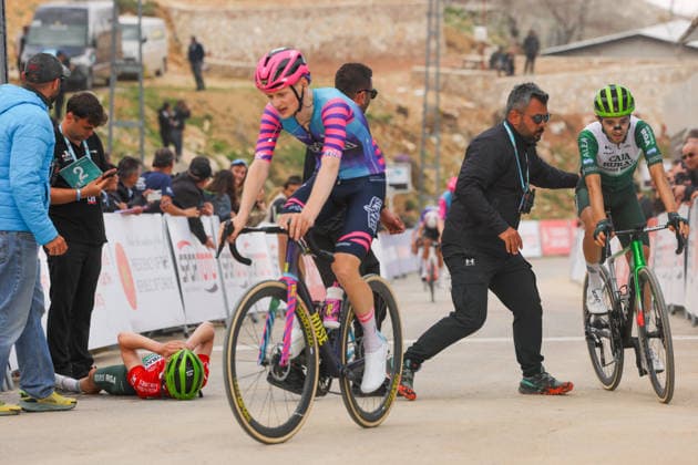 The 61st Presidential Cycling Tour of Turkiye (TUR 2026) has officially begun, starting with its opening stage in the coastal town of Cesme, Izmir. Held under the auspices of the Presidency of the Republic of Türkiye, this prestigious UCI ProSeries race brings together 23 teams and 161 world-class cyclists to compete over eight days, from April 26 to May 3, 2026...The 2026 edition unfolds across routes showcasing some of Türkiye s most striking landscapes. Starting in Cesme, the race follows the Aegean and Mediterranean coastlines, covering stages through Antalya and the southern shores before concluding in the capital, Ankara. Beyond sporting competition, the tour plays a key role in promoting Türkiye s natural and cultural richness on a global stage..This year, the race consists of 8 stages covering approximately 1,200 kilometers. Nearly 20 teams and over 150 riders from around the world are competing, under the coordination of the Turkish Cycling Federation..With the first three stages completed, the pace in the peloton has intensified and the general classification has begun to take shape. Sprint finishes and technically demanding routes have stood out, with the third stage drawing attention for its high tempo and dramatic finale..The third stage of the 61st Presidential Cycling Tour of Türkiye (TUR 2026) was won by Colombian rider Ivan Ramiro Sosa of Equipo Kern Pharma. Covering the 132.7-kilometer Marmaris-KÄÂ±ran route, Sosa finished in 3 hours, 40 minutes, and 25 seconds. In the summit finish, Australian rider Sebastian Berwick of Caja Rural-Seguros RGA placed second, while French rider Nicolas Breuillard of TotalEnergies finished third..As the race progresses, challenging climbs and critical time gaps are expected to further heighten the excitement. The tour continues to deliver a compelling blend of elite competition and global vis Copyright: RizaxOzel 19081583