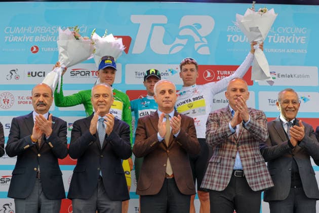 The 61st Presidential Cycling Tour of Turkiye (TUR 2026) has officially begun, starting with its opening stage in the coastal town of Cesme, Izmir. Held under the auspices of the Presidency of the Republic of Türkiye, this prestigious UCI ProSeries race brings together 23 teams and 161 world-class cyclists to compete over eight days, from April 26 to May 3, 2026...The 2026 edition unfolds across routes showcasing some of Türkiye s most striking landscapes. Starting in Cesme, the race follows the Aegean and Mediterranean coastlines, covering stages through Antalya and the southern shores before concluding in the capital, Ankara. Beyond sporting competition, the tour plays a key role in promoting Türkiye s natural and cultural richness on a global stage..This year, the race consists of 8 stages covering approximately 1,200 kilometers. Nearly 20 teams and over 150 riders from around the world are competing, under the coordination of the Turkish Cycling Federation..With the first three stages completed, the pace in the peloton has intensified and the general classification has begun to take shape. Sprint finishes and technically demanding routes have stood out, with the third stage drawing attention for its high tempo and dramatic finale..The third stage of the 61st Presidential Cycling Tour of Türkiye (TUR 2026) was won by Colombian rider Ivan Ramiro Sosa of Equipo Kern Pharma. Covering the 132.7-kilometer Marmaris-KÄÂ±ran route, Sosa finished in 3 hours, 40 minutes, and 25 seconds. In the summit finish, Australian rider Sebastian Berwick of Caja Rural-Seguros RGA placed second, while French rider Nicolas Breuillard of TotalEnergies finished third..As the race progresses, challenging climbs and critical time gaps are expected to further heighten the excitement. The tour continues to deliver a compelling blend of elite competition and global vis Copyright: RizaxOzel 19081584