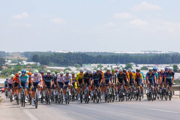The 61st Presidential Cycling Tour of Turkiye (TUR 2026) has officially begun, starting with its opening stage in the coastal town of Cesme, Izmir. Held under the auspices of the Presidency of the Republic of Türkiye, this prestigious UCI ProSeries race brings together 23 teams and 161 world-class cyclists to compete over eight days, from April 26 to May 3, 2026...The 2026 edition unfolds across routes showcasing some of Türkiye s most striking landscapes. Starting in Cesme, the race follows the Aegean and Mediterranean coastlines, covering stages through Antalya and the southern shores before concluding in the capital, Ankara. Beyond sporting competition, the tour plays a key role in promoting Türkiye s natural and cultural richness on a global stage..This year, the race consists of 8 stages covering approximately 1,200 kilometers. Nearly 20 teams and over 150 riders from around the world are competing, under the coordination of the Turkish Cycling Federation..With the first three stages completed, the pace in the peloton has intensified and the general classification has begun to take shape. Sprint finishes and technically demanding routes have stood out, with the third stage drawing attention for its high tempo and dramatic finale..The third stage of the 61st Presidential Cycling Tour of Türkiye (TUR 2026) was won by Colombian rider Ivan Ramiro Sosa of Equipo Kern Pharma. Covering the 132.7-kilometer Marmaris-KÄÂ±ran route, Sosa finished in 3 hours, 40 minutes, and 25 seconds. In the summit finish, Australian rider Sebastian Berwick of Caja Rural-Seguros RGA placed second, while French rider Nicolas Breuillard of TotalEnergies finished third..As the race progresses, challenging climbs and critical time gaps are expected to further heighten the excitement. The tour continues to deliver a compelling blend of elite competition and global vis Copyright: RizaxOzel 19081586
