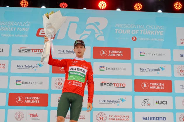 The 61st Presidential Cycling Tour of Turkiye (TUR 2026) has officially begun, starting with its opening stage in the coastal town of Cesme, Izmir. Held under the auspices of the Presidency of the Republic of Türkiye, this prestigious UCI ProSeries race brings together 23 teams and 161 world-class cyclists to compete over eight days, from April 26 to May 3, 2026...The 2026 edition unfolds across routes showcasing some of Türkiye s most striking landscapes. Starting in Cesme, the race follows the Aegean and Mediterranean coastlines, covering stages through Antalya and the southern shores before concluding in the capital, Ankara. Beyond sporting competition, the tour plays a key role in promoting Türkiye s natural and cultural richness on a global stage..This year, the race consists of 8 stages covering approximately 1,200 kilometers. Nearly 20 teams and over 150 riders from around the world are competing, under the coordination of the Turkish Cycling Federation..With the first three stages completed, the pace in the peloton has intensified and the general classification has begun to take shape. Sprint finishes and technically demanding routes have stood out, with the third stage drawing attention for its high tempo and dramatic finale..The third stage of the 61st Presidential Cycling Tour of Türkiye (TUR 2026) was won by Colombian rider Ivan Ramiro Sosa of Equipo Kern Pharma. Covering the 132.7-kilometer Marmaris-KÄÂ±ran route, Sosa finished in 3 hours, 40 minutes, and 25 seconds. In the summit finish, Australian rider Sebastian Berwick of Caja Rural-Seguros RGA placed second, while French rider Nicolas Breuillard of TotalEnergies finished third..As the race progresses, challenging climbs and critical time gaps are expected to further heighten the excitement. The tour continues to deliver a compelling blend of elite competition and global vis Copyright: RizaxOzel 19081587