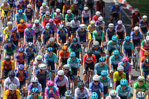 The 61st Presidential Cycling Tour of Turkiye (TUR 2026) has officially begun, starting with its opening stage in the coastal town of Cesme, Izmir. Held under the auspices of the Presidency of the Republic of Türkiye, this prestigious UCI ProSeries race brings together 23 teams and 161 world-class cyclists to compete over eight days, from April 26 to May 3, 2026...The 2026 edition unfolds across routes showcasing some of Türkiye s most striking landscapes. Starting in Cesme, the race follows the Aegean and Mediterranean coastlines, covering stages through Antalya and the southern shores before concluding in the capital, Ankara. Beyond sporting competition, the tour plays a key role in promoting Türkiye s natural and cultural richness on a global stage..This year, the race consists of 8 stages covering approximately 1,200 kilometers. Nearly 20 teams and over 150 riders from around the world are competing, under the coordination of the Turkish Cycling Federation..With the first three stages completed, the pace in the peloton has intensified and the general classification has begun to take shape. Sprint finishes and technically demanding routes have stood out, with the third stage drawing attention for its high tempo and dramatic finale..The third stage of the 61st Presidential Cycling Tour of Türkiye (TUR 2026) was won by Colombian rider Ivan Ramiro Sosa of Equipo Kern Pharma. Covering the 132.7-kilometer Marmaris-KÄÂ±ran route, Sosa finished in 3 hours, 40 minutes, and 25 seconds. In the summit finish, Australian rider Sebastian Berwick of Caja Rural-Seguros RGA placed second, while French rider Nicolas Breuillard of TotalEnergies finished third..As the race progresses, challenging climbs and critical time gaps are expected to further heighten the excitement. The tour continues to deliver a compelling blend of elite competition and global vis Copyright: RizaxOzel 19081589