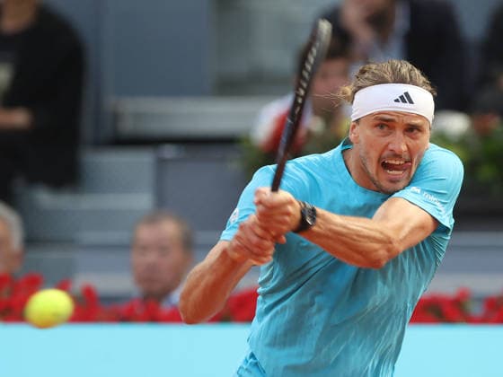 Alberto Simon Alexander Zverev during his Semi Final match of the main draw of the Mutua Madrid Open de Tenis, played at the Caja Magica on May 1, 2026 in Madrid, Spain Copyright: xALBERTOxSIMONx AgenciaxLOFx