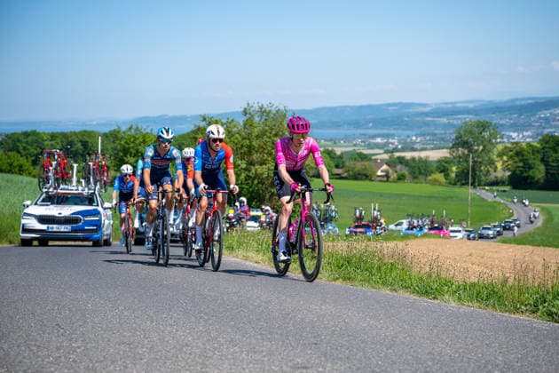 Tour de Romandie 2026 : 79th edition of the Tour de Romandie 2026 Orbe - Step 3 01.05.2026, Orbe, Between Villars-sous-Champvent and Baulmes, Tour de Romandie 2026: 79th edition of the Tour de Romandie 2026 - Orbe - Step 3. Georg Steinhauser (GER, EF EDUCATION-EASYPOST) during the Tour de Romandie 2026 79th edition of the Tour de Romandie 2026 Orbe - Step 3 on Friday 01.05.2026 at the Between Villars-sous-Champvent and Baulmes in Orbe, Switzerland. Orbe Between Villars-sous-Champvent a Vaud Switzerland Copyright: xMediafabxPhotographyxFabricexDexGasperisx MEDIAFAB-CYCLISME-TDR-ORBE-01.05.2026-CYC_7384