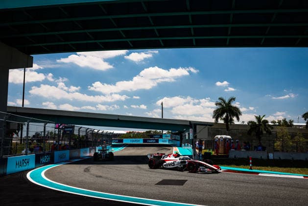 F1 - MIAMI GRAND PRIX 2026 87 BEARMAN Ollie Oliver (gbr), TGR Haas F1 Team VF-26, action during the Formula 1 Miami Grand Prix 2026, 4th round of the 2026 Formula One World Championship, WM, Weltmeisterschaft from May 1 to 3, 2026 on the Miami International Autodrome, in Miami Gardens, USA - Miami GardensUnited States  Copyright: xANTONINxVINCENTx