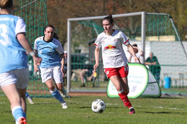 Sachsenpokal-Finale Frauen: Chemnitzer FC - RB Leipzig II; 01.05.2026 Natalie Grenz (21, RB Leipzig II U20). Sachsenpokal-Finale der Frauen Sachsenlotto-Landespokal: Chemnitzer FC vs. RB Leipzig II U20 im Auenstadion Flöha, 01.05.2026. Copyright: xBEAUTIFULxSPORTS JanxKaeferx