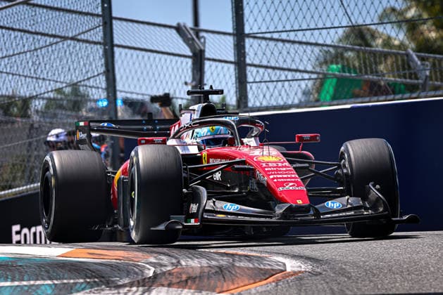 (16) Charles Leclerc (MON) - Scuderia Ferrari HP - Ferrari SF-26 - Ferrari during the Formula 1 Crypto.com Miami Grand Prix 2026 at Miami International Autodrome in Miami Gardens, United States. Round 6 of the 2026 FIA Formula One World Championship, WM, Weltmeisterschaft held May 1-3, 2026. The Miami International Autodrome, located in the grounds of the Hard Rock Stadium, hosts the sixth round featuring the Sprint format. This event weekend features the F1 Sprint format, with a Sprint Shootout and Sprint Race in addition to the standard qualifying session and Grand Prix.  Copyright: xAlessioxDexMarcox xAvens-images.com AvensImages IPAxSportx xipa-agency.netx xx IPA_74364140 IPA_Agency_IPA74364140