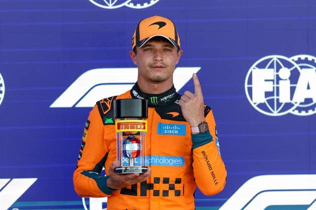 Winner, Sprint Qualifying, Lando Norris (McLaren Formula 1 Team 1), Grosser Preis von Miami, Motorsport, Herren, Formel 1, Sprint Qualifying, 01.05.2026 Miami Florida USA