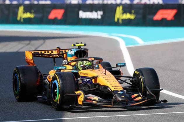 Lando Norris (McLaren Formula 1 Team 1), Grosser Preis von Miami, Motorsport, Herren, Formel 1, Sprint Qualifying, 01.05.2026 Miami Florida USA