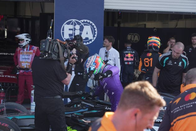Formula 1 Crypto.com Miami Grand Prix 2026 01.05.2026, Miami International Autodrome, Miami, Formula 1 Crypto.com Miami Grand Prix 2026 ,im Bild 2.Startplatz für Andrea Kimi Antonelli (ITA), Mercedes-AMG Petronas Formula One Team