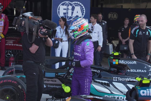 Formula 1 Crypto.com Miami Grand Prix 2026 01.05.2026, Miami International Autodrome, Miami, Formula 1 Crypto.com Miami Grand Prix 2026 ,im Bild 2.Startplatz für Andrea Kimi Antonelli (ITA), Mercedes-AMG Petronas Formula One Team