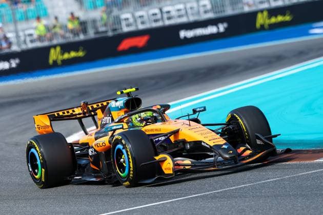 Lando Norris (McLaren Formula 1 Team 1), Grosser Preis von Miami, Motorsport, Herren, Formel 1, Sprint Qualifying, 01.05.2026 Miami Florida USA