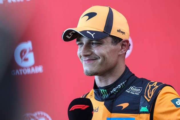 Formula 1 Crypto.com Miami Grand Prix 2026 Lando Norris (GBR), Sprint Qualifying winner, pole position McLaren Mastercard F1 Team, MCL40 during Formula 1 Crypto.com Miami Grand Prix 2026. on May 1., 2026 in Miami, United States Of America Zsombor Toth Miami Miami International Autodrome Florida United States Of America