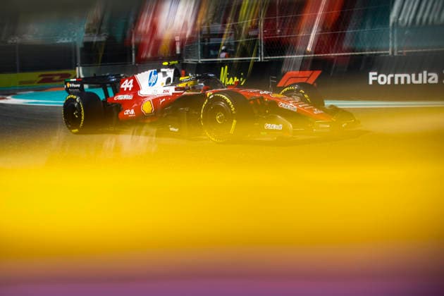 F1 - MIAMI GRAND PRIX 2026 44 HAMILTON Lewis (gbr), Scuderia Ferrari SF-26, action during the Formula 1 Miami Grand Prix 2026, 4th round of the 2026 Formula One World Championship, WM, Weltmeisterschaft from May 1 to 3, 2026 on the Miami International Autodrome, in Miami Gardens, USA - Miami GardensUnited States  Copyright: xXavixBonillax