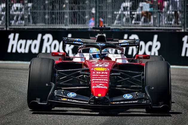 MOTORI - Formula 1 - Formula 1 Crypto.com Miami Grand Prix 2026 - Round 6 - Miami International Autodrome (16) Charles Leclerc (MON) - Scuderia Ferrari HP - Ferrari SF-26 - Ferrari during the Formula 1 Crypto.com Miami Grand Prix 2026 at Miami International Autodrome in Miami Gardens, United States. Round 6 of the 2026 FIA Formula One World Championship, WM, Weltmeisterschaft held May 1-3, 2026. The Miami International Autodrome, located in the grounds of the Hard Rock Stadium, hosts the sixth round featuring the Sprint format. This event weekend features the F1 Sprint format, with a Sprint Shootout and Sprint Race in addition to the standard qualifying session and Grand Prix. -  Copyright: xIPAxSport ABACAx