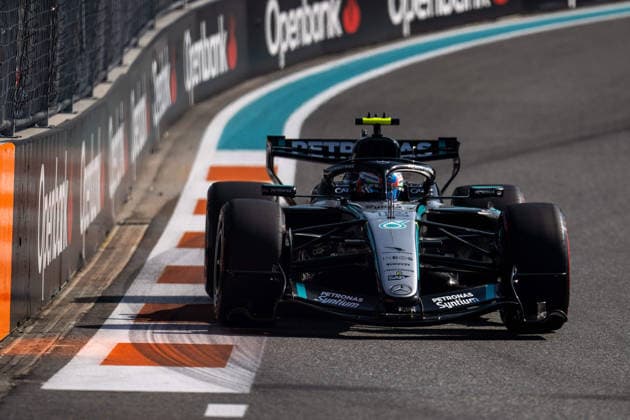 F1 - MIAMI GRAND PRIX 2026 12 KIMI ANTONELLI Andrea (ita), Mercedes AMG F1 Team W17, action during the Formula 1 Miami Grand Prix 2026, 4th round of the 2026 Formula One World Championship, WM, Weltmeisterschaft from May 1 to 3, 2026 on the Miami International Autodrome, in Miami Gardens, USA - Miami GardensUnited States  Copyright: xALBERTOxVIMERCATIx