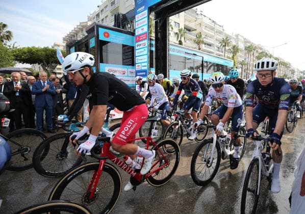 61st Presidential Cycling Tour of Turkiye ANTALYA, TURKIYE - MAY 2: Cyclists compete during the seventh stage of the Presidential Cycling Tour of Turkiye 2026 (TUR 2026) on the Antalya-Antalya route in Antalya, Turkiye, on May 2, 2026. The race, held for the 61st time, is included in the Union Cycliste Internationale (UCI) Europe Tour calendar and is Turkiye’s only event in the ProSeries category. Fatih Hepokur Anadolu Antalya Turkey. Editorial use only. Please get in touch for any other usage.  Copyright: x2026xAnadoluxFatihxHepokurx