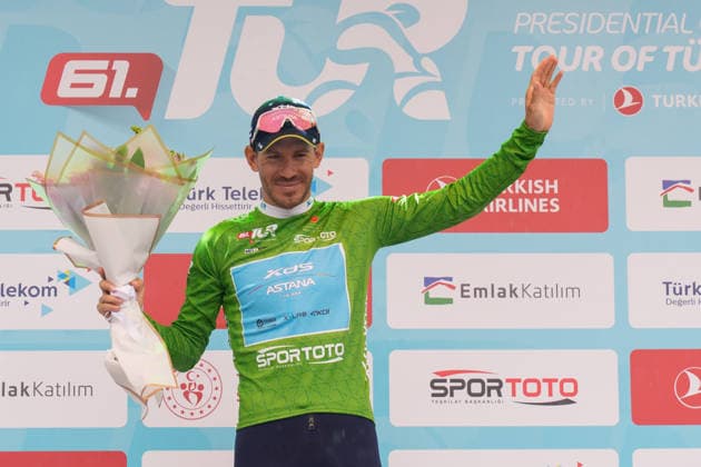 61st Presidential Cycling Tour of Turkiye ANTALYA, TURKIYE - MAY 2: Italian cyclists Davide Ballerini from XDS Astana team wins the seventh stage of the Presidential Cycling Tour of Turkiye 2026 (TUR 2026) on the Antalya-Antalya route in Antalya, Turkiye, on May 2, 2026. The race, held for the 61st time, is included in the Union Cycliste Internationale (UCI) Europe Tour calendar and is Turkiye’s only event in the ProSeries category. Ahmet Serdar Eser Anadolu Ankara Turkey. Editorial use only. Please get in touch for any other usage.  Copyright: x2026xAnadoluxAhmetxSerdarxEserx