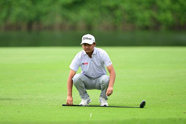 Turkish Airlines Open 2026 in Antalya ANTALYA, TURKIYE - MAY 02: Kazuma Kobori of New Zealand competes during the third round of the Turkish Airlines Open 2026 Golf Tournament, part of the DP World Tour Asian Series, held at the Regnum National Golf Club in the Belek Tourism Center of Serik district in Antalya, Turkiye, on May 02, 2026. Orhan Cicek Anadolu Antalya Turkey. Editorial use only. Please get in touch for any other usage.  Copyright: x2026xAnadoluxOrhanxCicekx