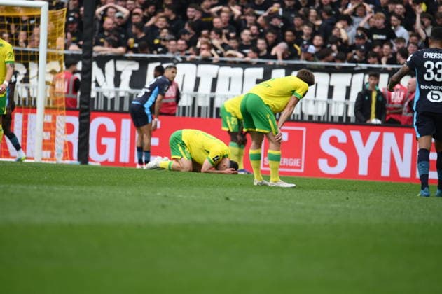 FOOTBALL : FC Nantes vs Olympique de Marseille - Ligue 1 - JournÃ e 32 - 02 05 2026 NantesFrance  Copyright: xEmilienxJousselinx